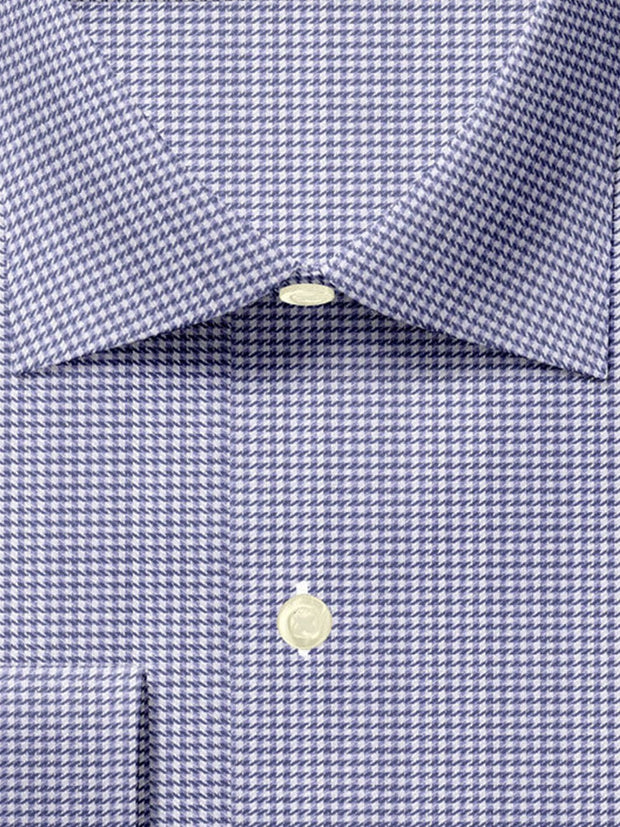 Men's Premium Cotton Purple Dobby Shirt (10073)