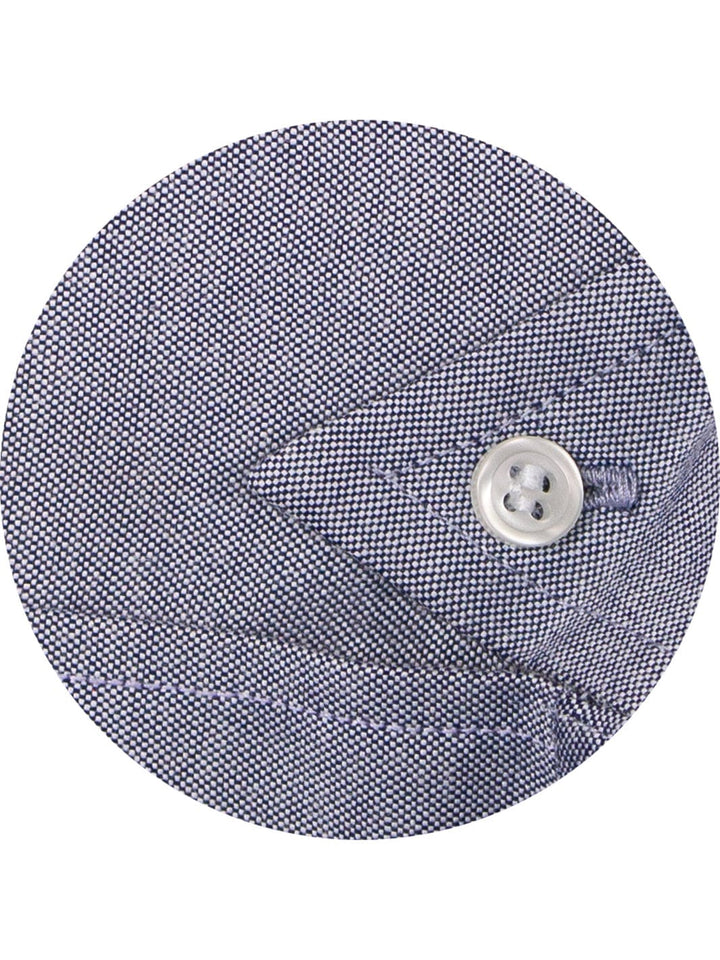 Men's Premium Cotton Grey Blue Plain Shirt (10405)