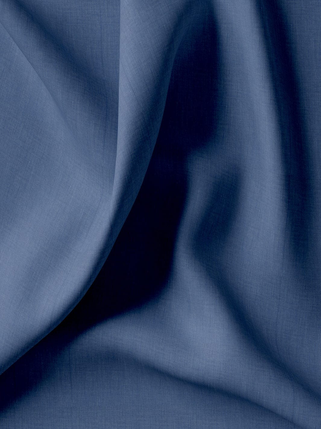 Men's Premium Cotton Blue Plain Shirt (10372)