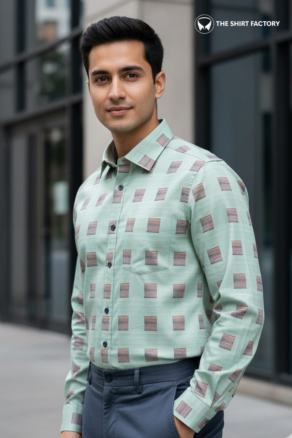 Custom Made Men's Shirt -The Shirt Factory