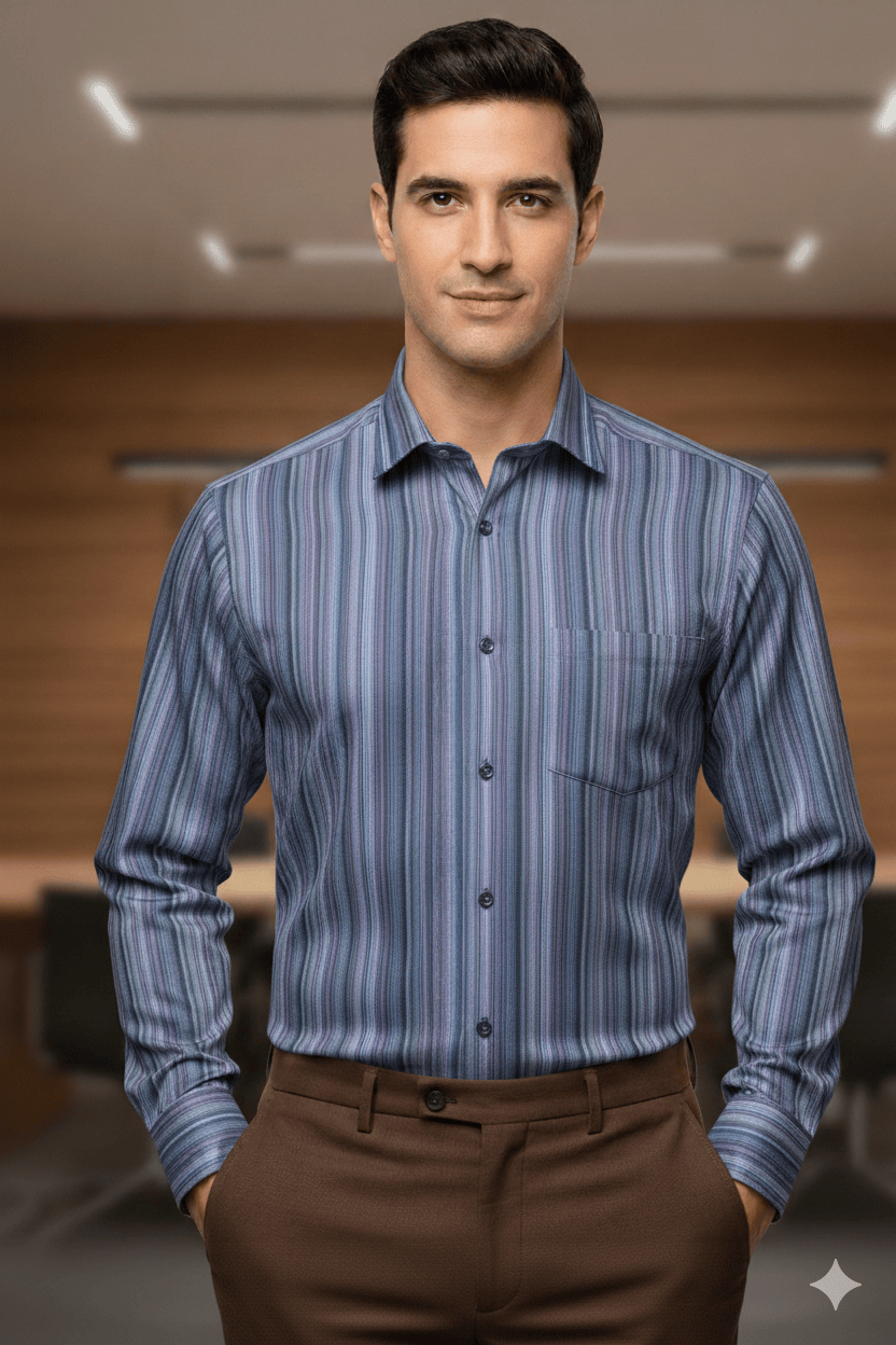 Custom Made Men's Shirt -The Shirt Factory