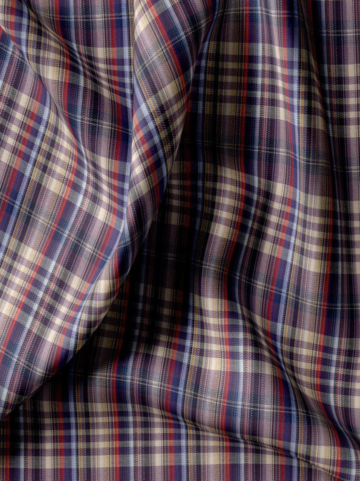 Men's Premium Cotton Multicolor Checks Shirt (10364)