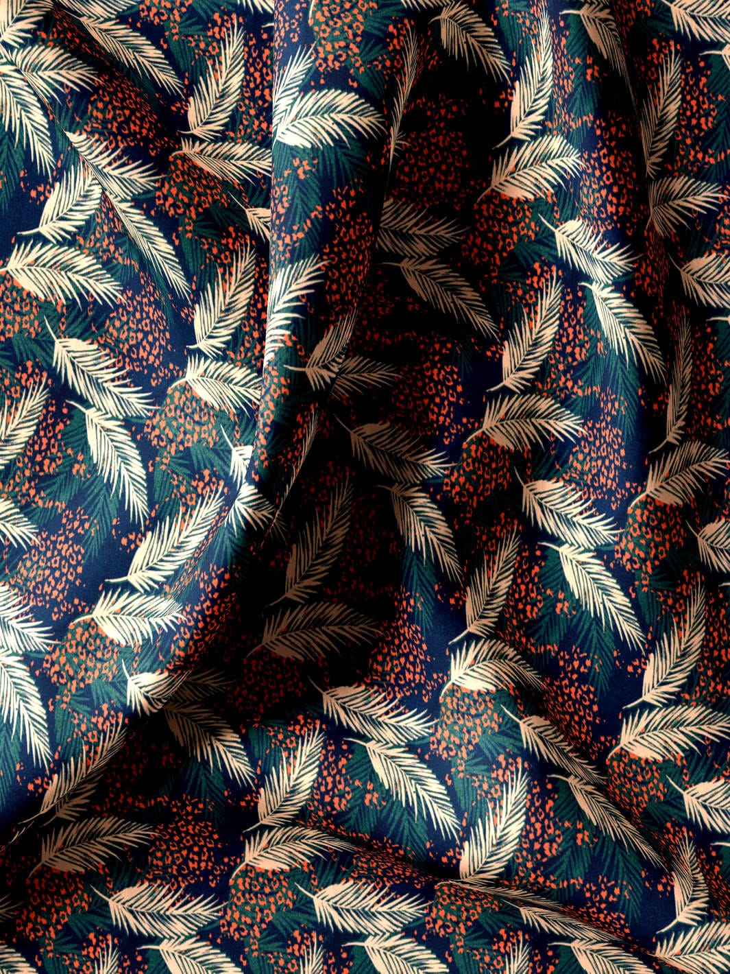 Custom Tailored Multicolor Printed Cotton Shirt - CUS-10431