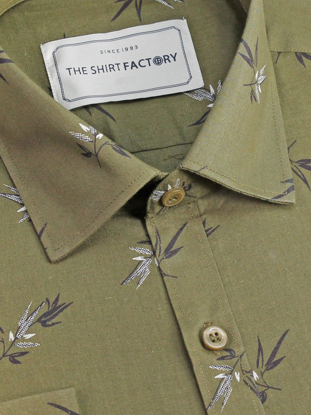 Party Wear Shirt Printed -The Shirt Factory