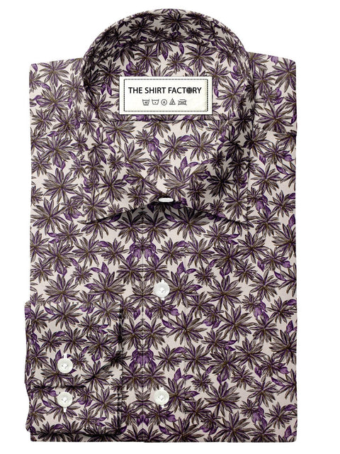 Party Wear Shirt Printed -The Shirt Factory