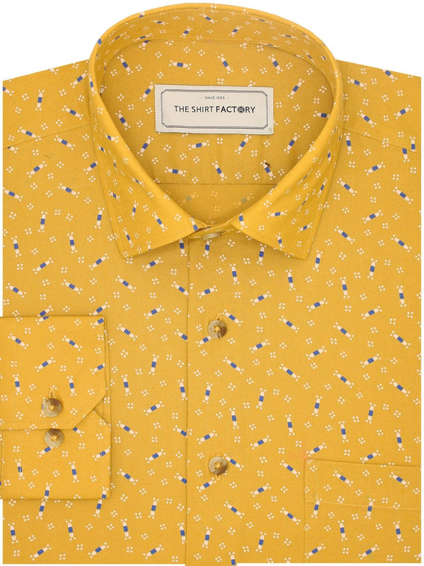 Party Wear Shirt Printed -The Shirt Factory