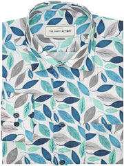 Party Wear Shirt Printed -The Shirt Factory