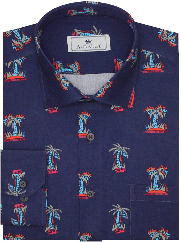 Party Wear Shirt Printed -The Shirt Factory