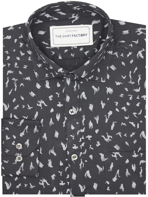 Party Wear Shirt Printed -The Shirt Factory