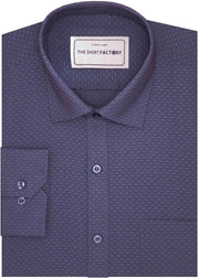 Formal Business Shirt Dobby -The Shirt Factory