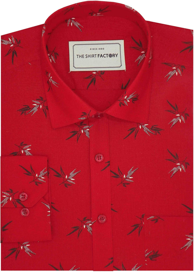 Party Wear Shirt Printed -The Shirt Factory