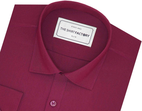 Formal Business Shirt Plain -The Shirt Factory