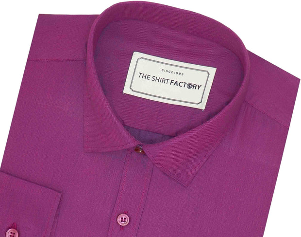 Formal Business Shirt Plain -The Shirt Factory