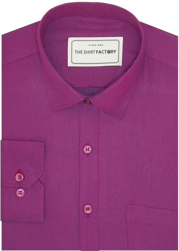 Formal Business Shirt Plain -The Shirt Factory