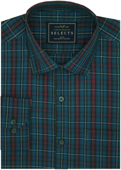 Casual Wear Shirt Check -The Shirt Factory